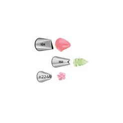 Douilles Pâtisserie*WILTON Kit 3 Douilles Pâtissières Fleurs (n°104-352-224)