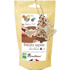 Produits Bio|Préparation Pâtisserie*MIRONTAINE Kit Biscuit de Noël Chocolat Bio