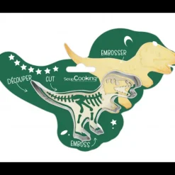 Emporte Pièce - Découpoir Pâtisserie*SCRAPCOOKING Kit Biscuit Dinosaure 12,3 cm