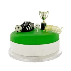Décoration Gâteau*GATODECO Kit Décor Gâteau Champions de Football (5 pièces)