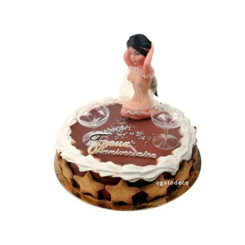 Décoration Gâteau*GATODECO Kit Décor Gâteau Sexy Sue (4 pièces)