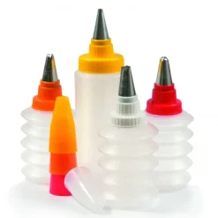 Ustensiles Décor Gâteau*IBILI Kit Décoration Biscuits Inox et Plastique (x4)