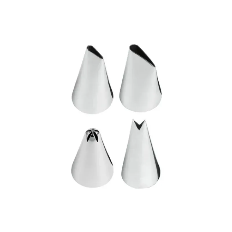 Douilles Pâtisserie*WILTON Kit de 4 Douilles Pâtissières (n°102-104-224-352)