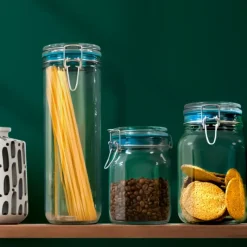 Machine Sous Vide|Conservation*AIRTENDER Kit de Mise Sous-Vide 3 Bocaux Kilner 0,5 L avec Couvercles et Pompe