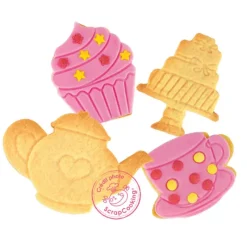 Emporte Pièce - Découpoir Pâtisserie*SCRAPCOOKING Kit Je fais mes biscuits pour le thé