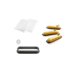 Moule Silicone|Moules À Gâteaux*SILIKOMART Kit Moule Silicone 6 Tartelettes Oblong 14,6 cm Professional