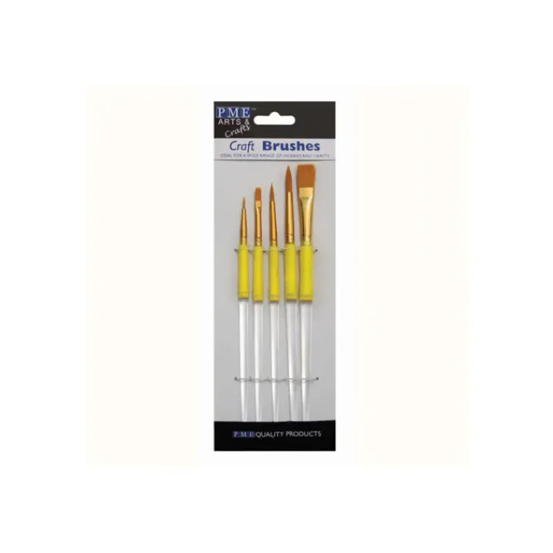 Ustensiles Pâtisserie*PME Kit Pinceaux de Décoration (x5)