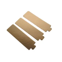 Présentoirs Pour Gâteaux*PAVOFLEX Languette Or pour Bande x200