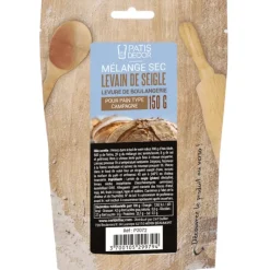 Levures*PATISDECOR Levain de seigle et levure 150 g Patisdécor