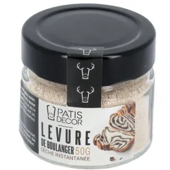 Levures*PATISDECOR Levure Boulangère Sèche 50 g Patisdécor