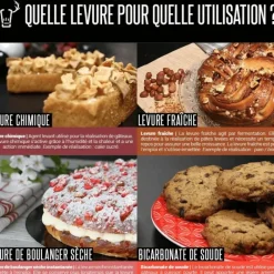 Levures*PATISDECOR Levure Chimique 60 g Patisdécor