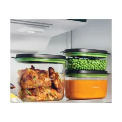 Machine Sous Vide|Conservation*FOODSAVER Lot 3 Boîtes Alimentaires Sous Vide Fraîcheur & Marinade 0.7L + 1.2L + 1.8L