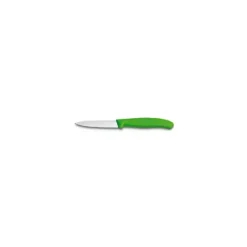 Couteau D'office*VICTORINOX Lot 2 Couteaux d'Office 8 cm Vert Swiss Classic