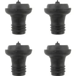 Accessoires Vin*IN SITU Lot de 4 Bouchons Hermétiques Pour Pompe à Vin