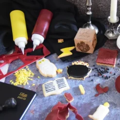 Colorants Alimentaires*SCRAPCOOKING Lot de 3 Colorants Alimentaires d'Origine Naturelle Jaune, Rouge, Noir