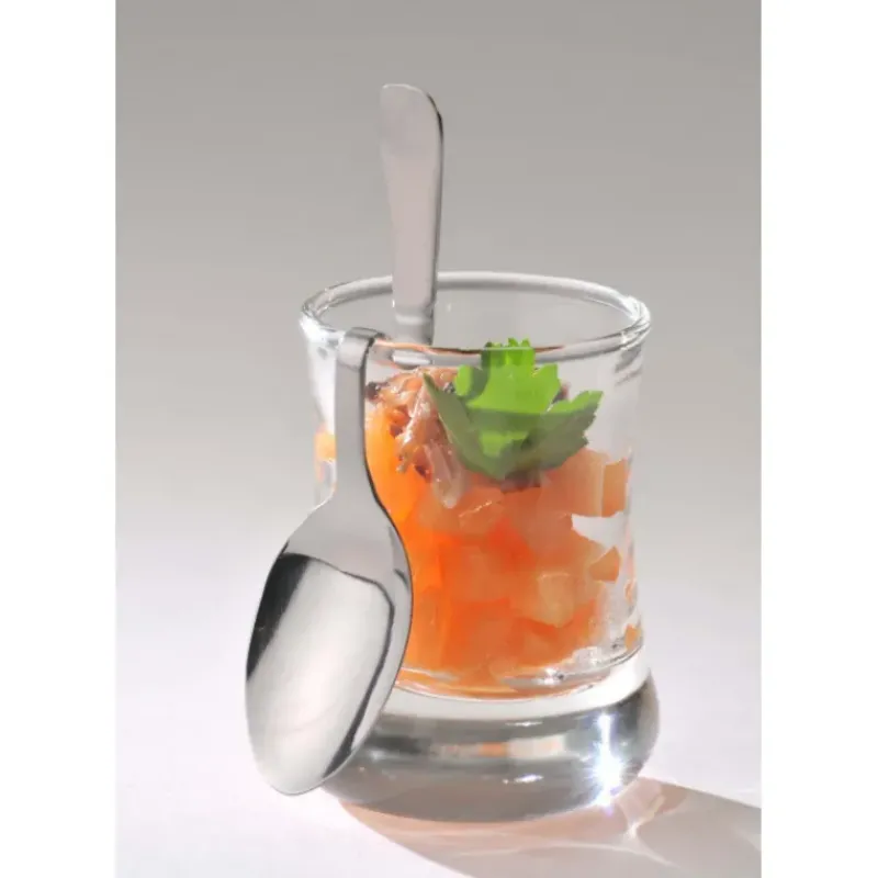 Servir, Présenter*LEBRUN Lot de 6 Cuillères coudées à moka Drakkar par