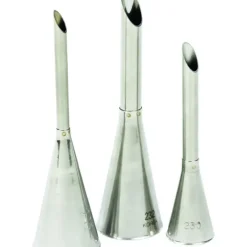 Douilles Pâtisserie*MALLARD FERRIERE Lot de 3 Douilles à Garnir les Choux Inox