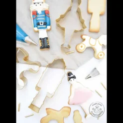 Emporte Pièce - Découpoir Pâtisserie*SCRAPCOOKING Lot de 3 Emporte-Pièces Inox Casse Noisette