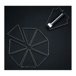 Cercle À Patisserie*MATFER Lot de 8 Triangles à Part de Tarte individuelle