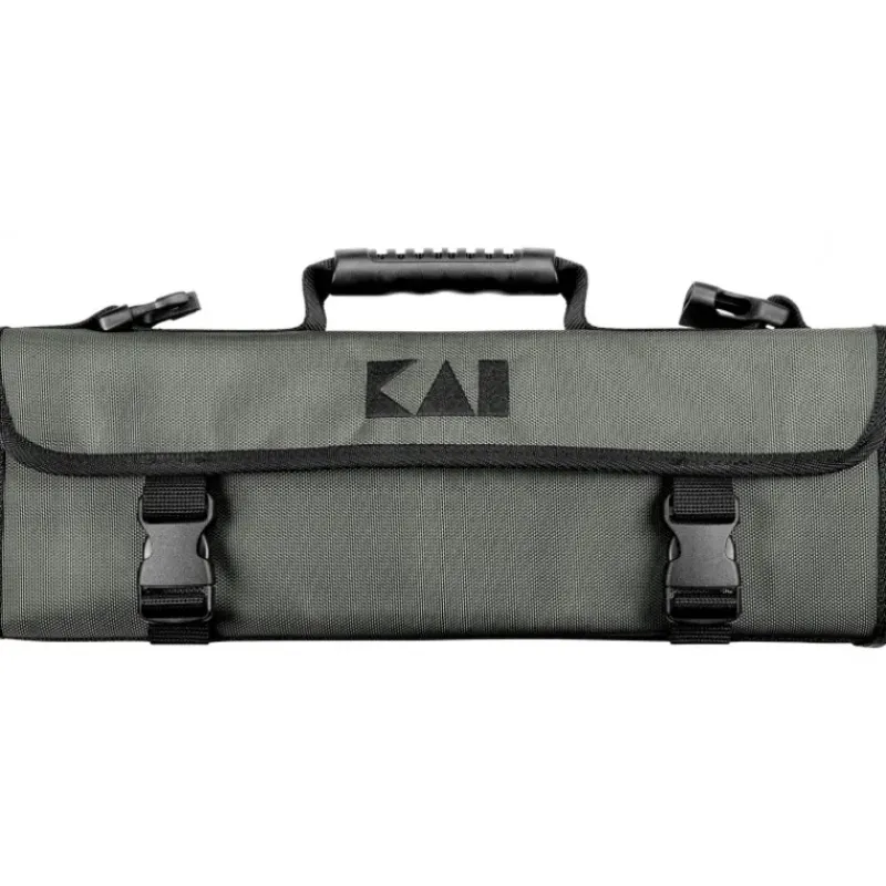 Couteau À Poisson|Couteau Santoku*KAI Mallette 5 Couteaux Japonais Wasabi Black