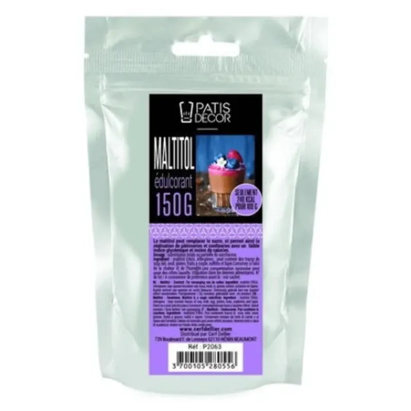 Additifs Alimentaires*PATISDECOR Maltitol 150 g Patisdécor