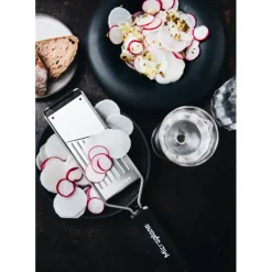 Mandoline De Cuisine|Râpe À Légumes*MICROPLANE Mandoline Gourmet Noir