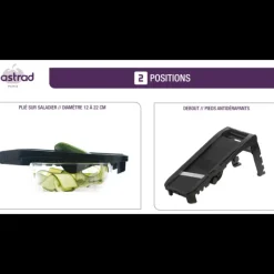 Mandoline De Cuisine*MASTRAD Mandoline Multi-râpes en V