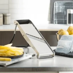 Mandoline De Cuisine*BRON-COUCKE Mandoline Professionnelle Compact-PRO Inox 2 Peignes Effileurs Bron Coucke