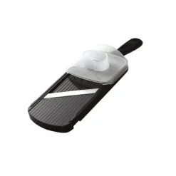 Mandoline De Cuisine*KYOCERA Mandoline Réglable Lame Céramique avec Protège Doigts Noire