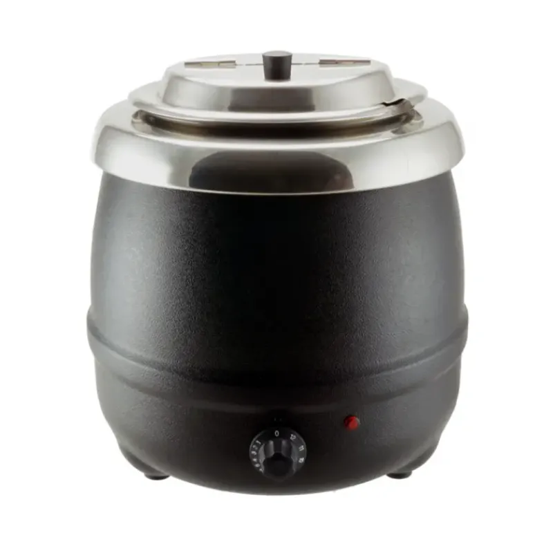 Buffet Self Service*TELLIER Marmite à Soupe 8 L Cuve en Inox 40 cm