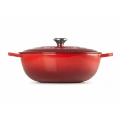 Marmites*LE CREUSET Marmite en Fonte 32 cm Cerise Signature