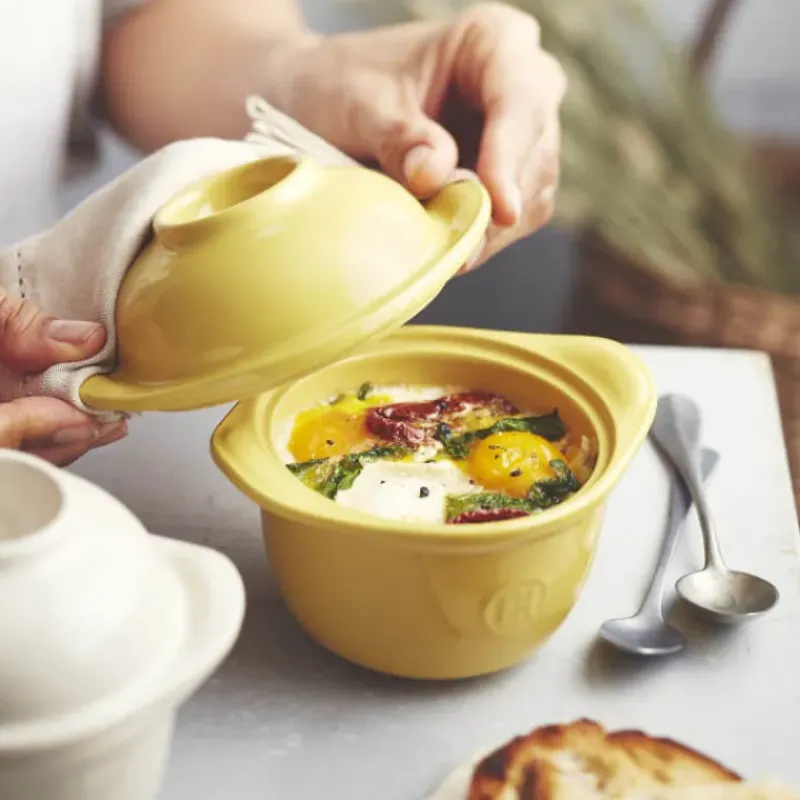 Servir, Présenter|Plat De Cuisson*EMILE HENRY Mini Cocotte Coquetier en Céramique Ø 14 cm Provence