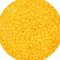 Décoration Comestible*FUNCAKES Mini Etoiles Jaunes en sucre 60 g