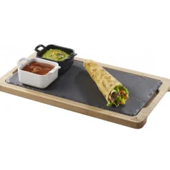 Servir, Présenter*REVOL Mini Ramequin Carré Noir 7x7 cm Belle Cuisine