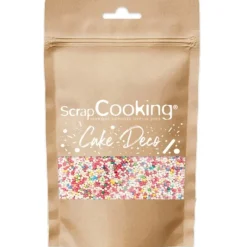 Décoration Comestible*SCRAPCOOKING Mini-Billes en Sucre Multicolores 80 g
