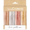 Décoration Comestible*SCRAPCOOKING Mix Sucre Pailleté (x4)