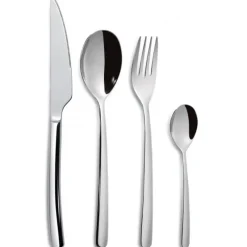 Couverts*COMAS Ménagère 24 pièces CUBA Inox 18% 3 mm