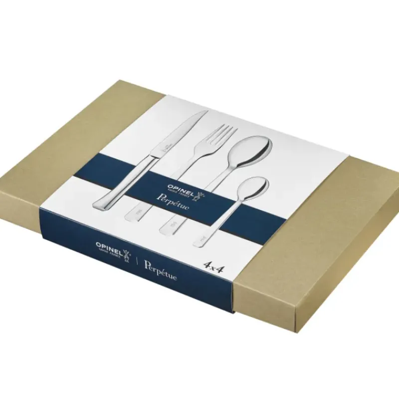 Couverts*OPINEL Ménagère 16 pièces en Inox Perpétue
