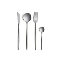 Couverts*COMAS Ménagère 24 pièces Mart Vintage Argent 18% 2,5 mm