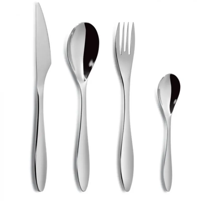 Couverts*COMAS Ménagère 24 pièces Online Inox 18% 3,5 mm