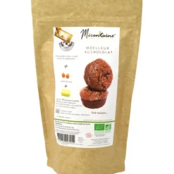 Produits Bio|Préparation Pâtisserie*MIRONTAINE Moelleux BIO au Chocolat 230g