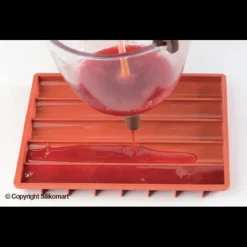 Moule Silicone*MALLARD FERRIERE Moule 5 Barres Arrondies en Silicone