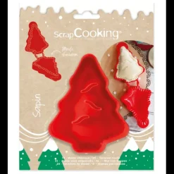 Moules À Gâteaux*SCRAPCOOKING Moule à Chausson Sapin 11,3 cm