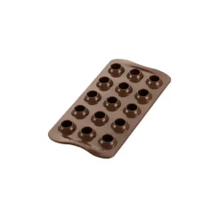 Moules À Chocolat|Moule Silicone*EASY CHOC Moule à Chocolat 15 Truffes - Silicone Spécial Chocolat
