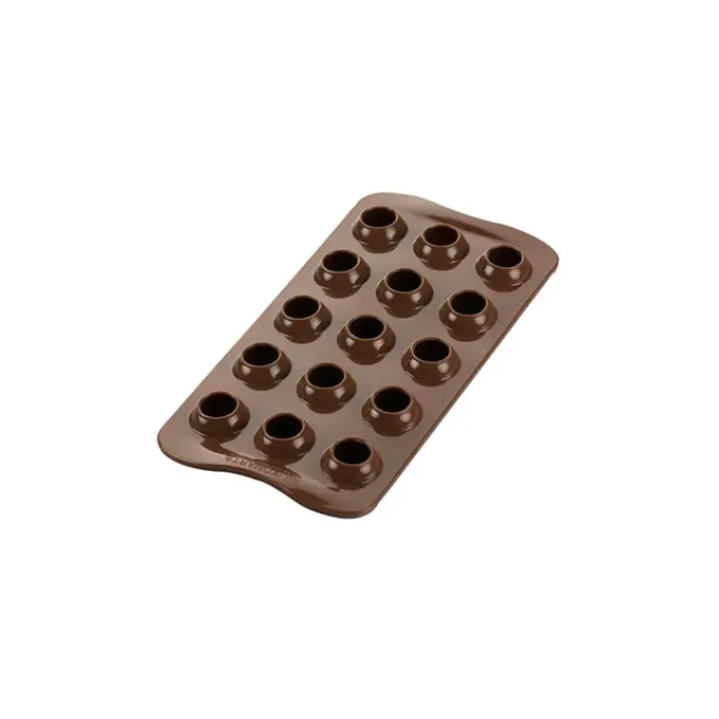 Moules À Chocolat|Moule Silicone*EASY CHOC Moule à Chocolat 15 Truffes - Silicone Spécial Chocolat