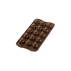 Moules À Chocolat|Moule Silicone*EASY CHOC Moule à Chocolat 15 Truffes - Silicone Spécial Chocolat