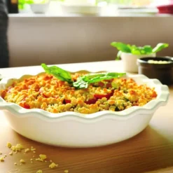 Plat De Cuisson|Moules À Gâteaux*EMILE HENRY Moule à Clafoutis en Céramique Ø 26 cm Argile