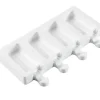 Moule Silicone*SILIKOMART Moule à Glace Silicone 4 Mini Vintage avec bâtonnets