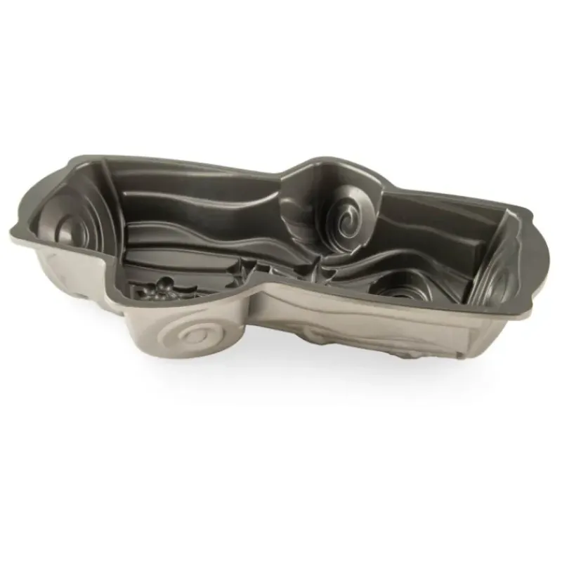 Moule Anti-adhésif|Moules À Gâteaux*NORDIC WARE Moule à Gâteau Bûche de Noël Silver