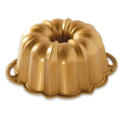 Moule Anti-adhésif|Moules À Gâteaux*NORDIC WARE Moule à Gâteau Bundt Anniversaire Gold 2,5 L
